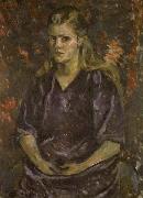 Painting of Anna Mahler